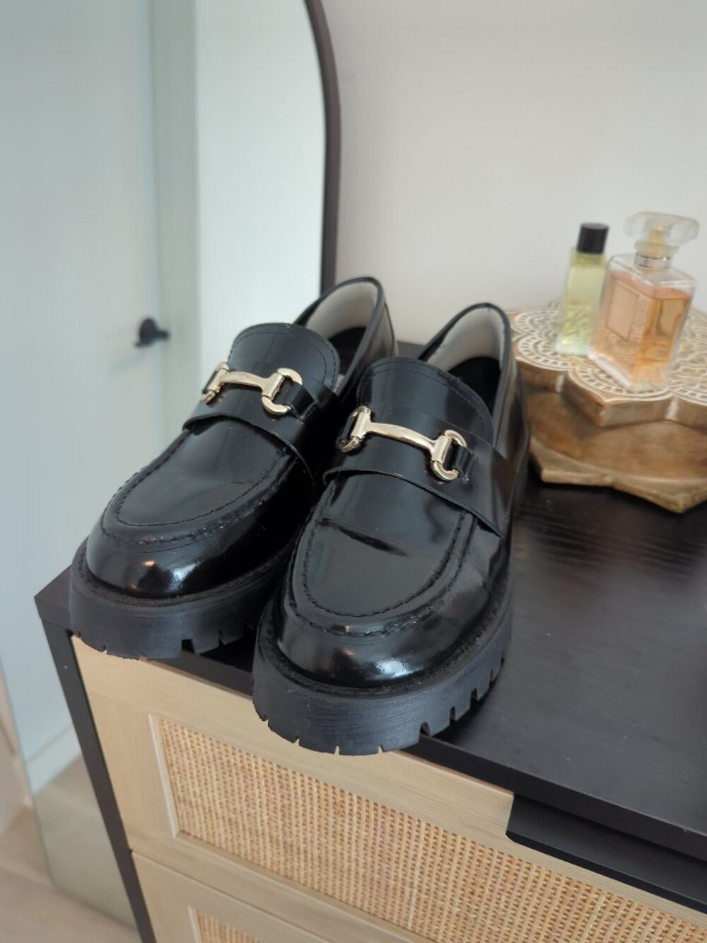 Chunky Steve Madden loafers - size 8
